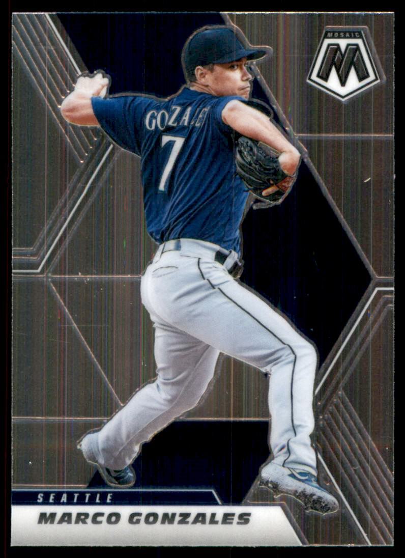 2023 Topps Series 1 Marco Gonzales #144 Royal Blue Seattle Mariners