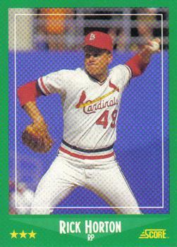 Rick Horton - White Sox #145 Score 1989 Baseball Trading Card