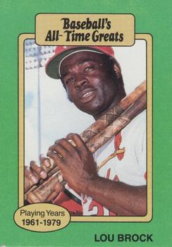1968 Topps #520 Lou Brock St. Louis Cardinals Baseball Card Low Grade