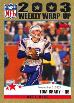 2004 Upper Deck Tom Brady Football Card -  Canada