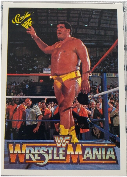 1990 Classic WWF History of WrestleMania Series 2 André the Giant #16