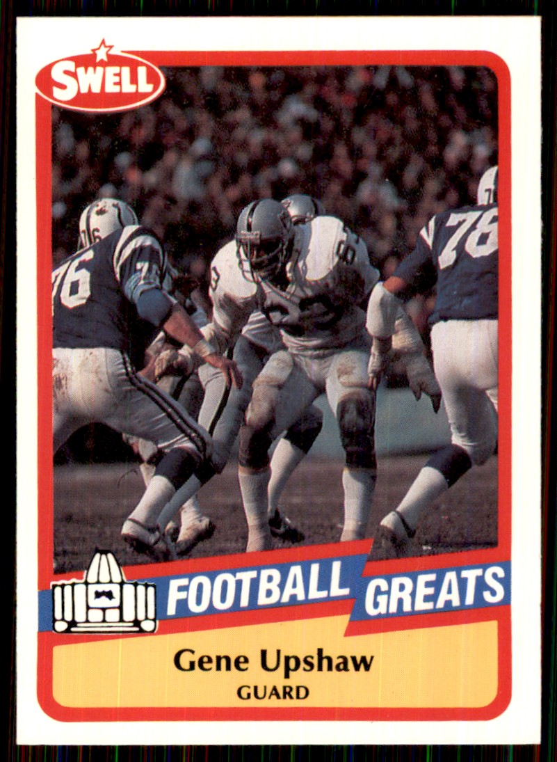 Gene Upshaw football card (Oakland Raiders) 1990 Pro Set #69 Super