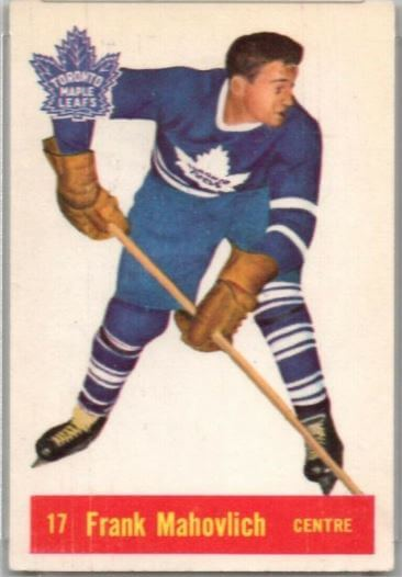 1957 Parkhurst Frank Mahovlich #17