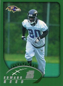 2022 Zenith Class President Ed Reed #CP-2002 Baltimore Ravens Football Card