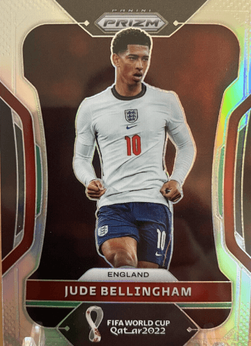 2022 Panini Prizm FIFA World Cup Jude Bellingham Silver #90