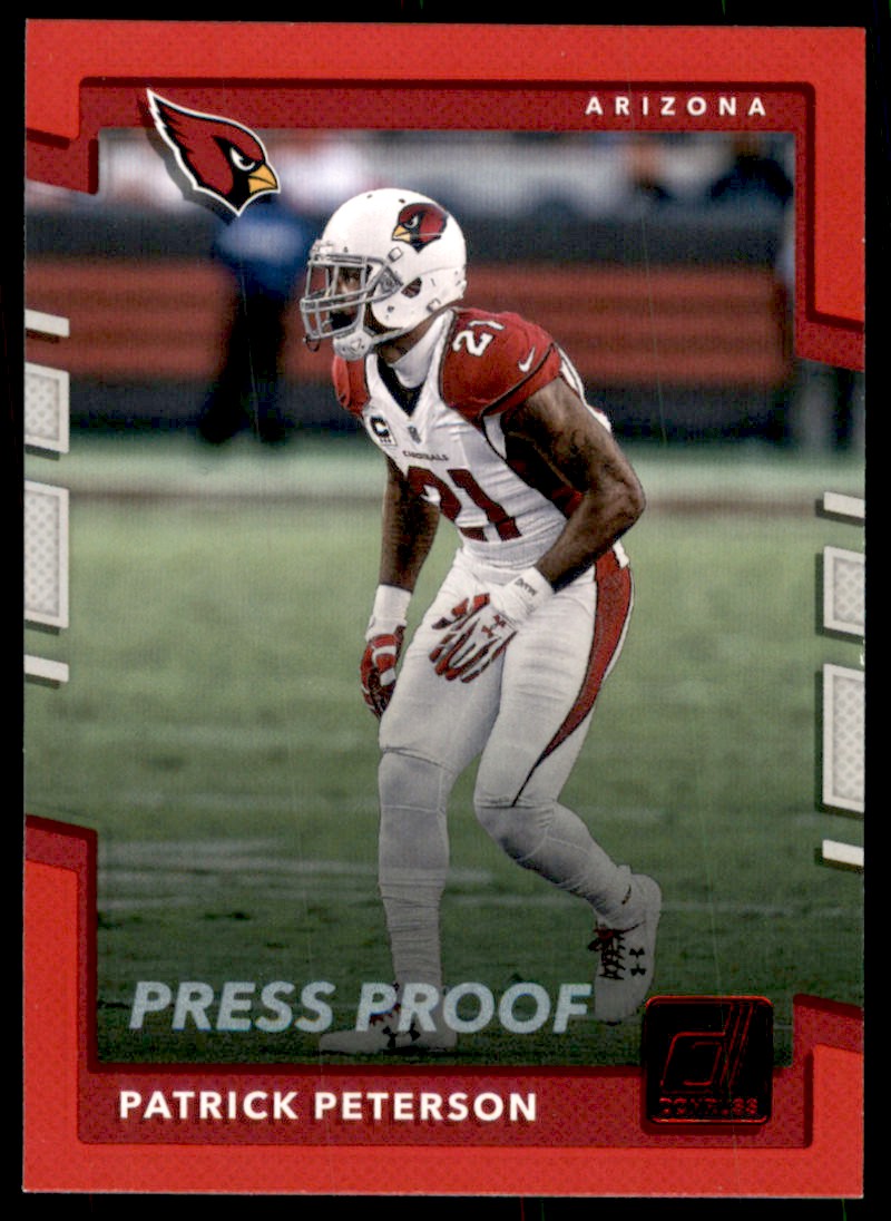 2018 Patrick Peterson Game Worn & Unwashed Arizona Cardinals Color, Lot  #50785