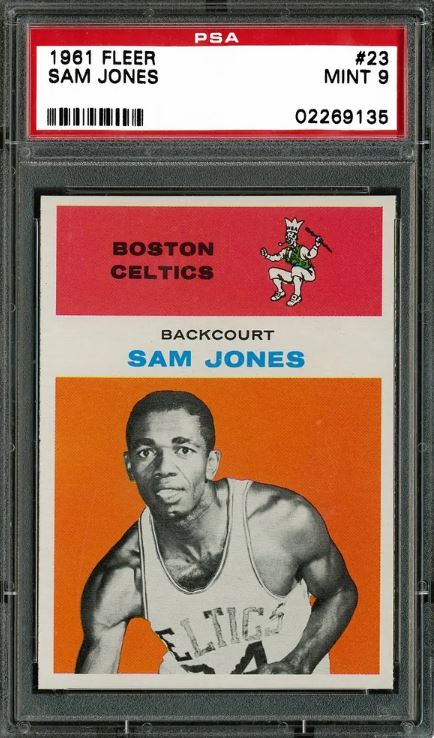 1961 Fleer Sam Jones #23