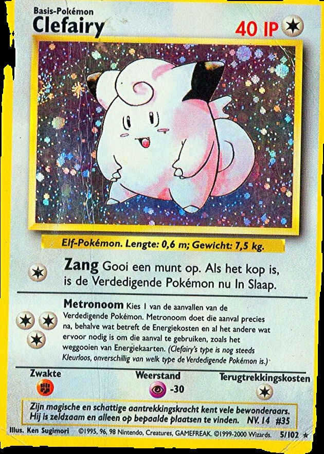 Clefairy Trading Cards: Values, Rookies & Hot Deals | Cardbase