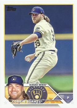 Corbin Burnes  Mlb baseball, Baseball cards, Bo jackson