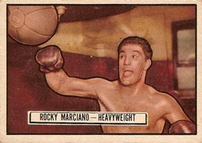1951 Topps Ringside #32 Rocky Marciano Value - Boxing
