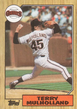 Terry Mulholland autographed Baseball Card (Philadelphia Phillies) 1991  Donruss #541