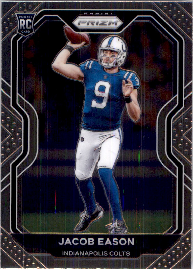 Jacob Eason 2020 Panini Black Jersey Relic Rookie RC /125 Indianapolis Colts