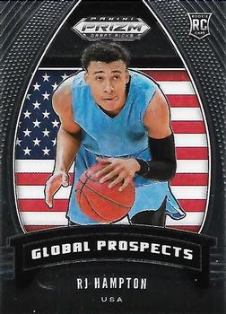 RJ Hampton 20-21 Panini Prizm Draft Picks Red White & Blue Crusade