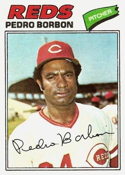  1975 Topps # 157 Pedro Borbon Cincinnati Reds