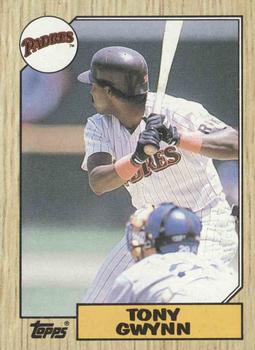 1984 Fleer #301 Tony Gwynn 2nd Year Baseball Card Tony Gwynn won 8
