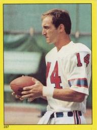 Steve Grogan autographed football card (New England Patriots NFL) 1990  Topps #418