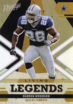 Darren Woodson 2020 Prestige Gridiron Heritage JERSEYS Xtra BLUE