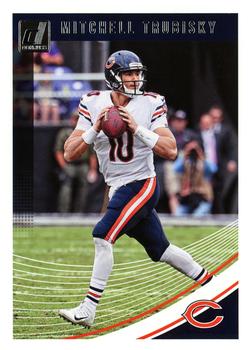 : 2018 Score Color Rush #19 Mitchell Trubisky Chicago Bears  Football Card : Collectibles & Fine Art