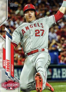 Mike Trout - Angels #U-119 Topps Baseball 2020 Update Series