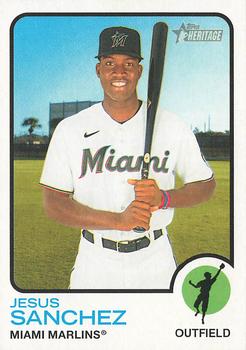 2023 Topps # 44 Jesus Sanchez Miami Marlins (Baseball