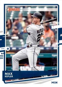 Max Kepler player worn jersey patch baseball card (Minnesota