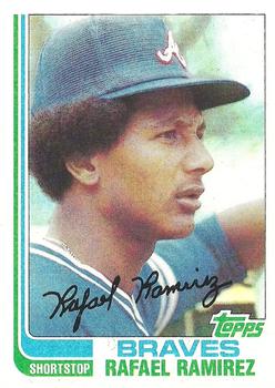 Rafael Ramirez Autographed Signed 1989 Fleer Card #365 Houston