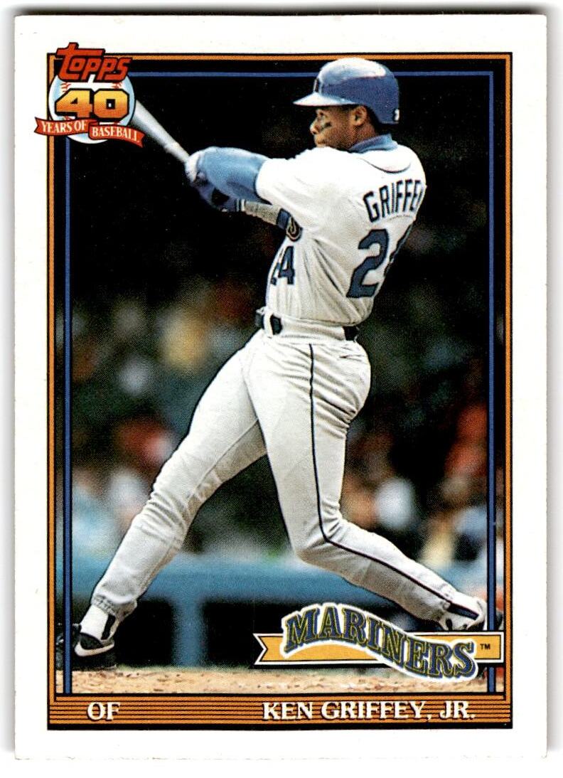 1991 Topps 790 Ken Griffey Jr. Value null
