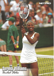 2003 NetPro Serena Williams Rookie Card #100