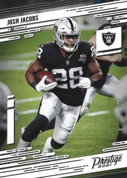 Josh Jacobs 2019 PANINI PRIZM ROOKIE RC #323 LAS VEGAS RAIDERS!