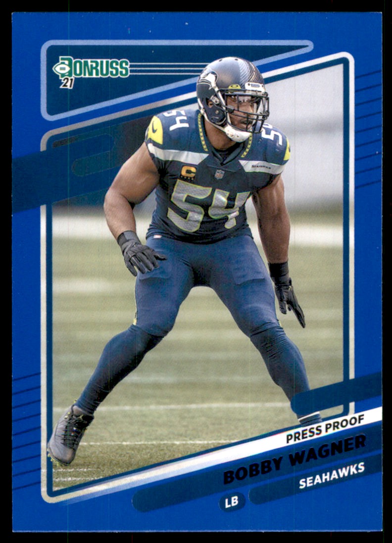 2022 Panini SCORE Top 100 BOBBY WAGNER Seattle Seahawks Rams card