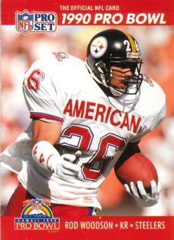 ROD WOODSON 2012 TOTALLY CERTIFIED PLATINUM RED #80 HOF Steelers