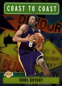 2002 Topps Chrome Coast to Coast #CC7 Kobe Bryant Value - Basketball