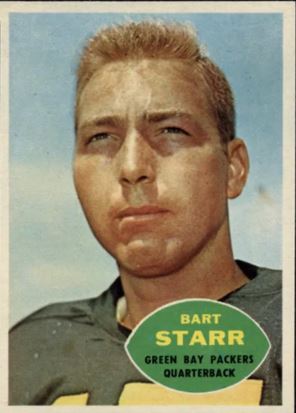 1960 Topps Bart Starr #51 - $17,655