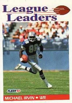 Lot - 1991 Pro Set Michael Irvin Signed Card #132