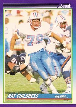 Ray Childress 1991 Score Football Card #79 - Houston Oilers at 's  Sports Collectibles Store