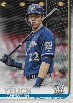 2013 Christian Yelich Bowman Draft BLUE ROOKIE 230/500 RC #40 Miami Ma