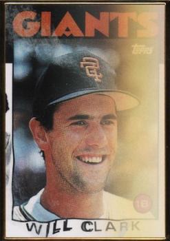 WILL CLARK 1986 Topps #24T / #1 Draft Pick Rookie Card RC SF / #22