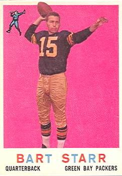 Auction Prices Realized Football Cards 1959 Topps Bart Starr