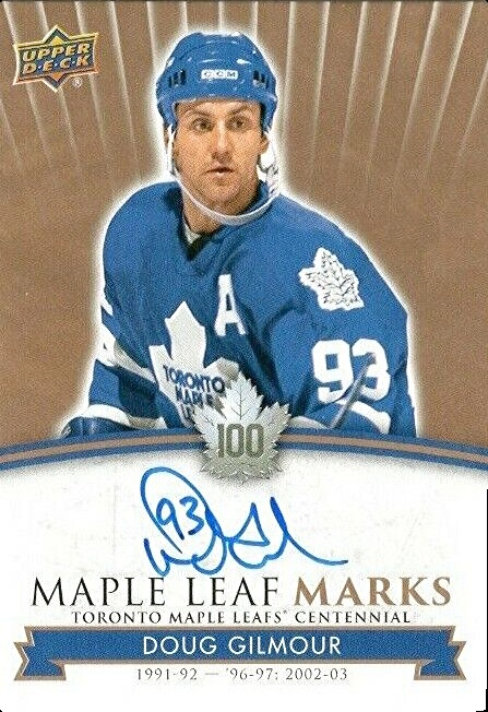 Doug Gilmour Cards: Values, Rookies | Collectibles.com