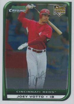 At Auction: 2008 TOPPS CHROME JOEY VOTTO PSA 9 ROOKIE CARD