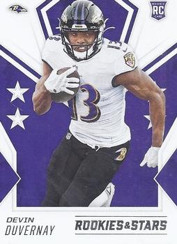 2020 Panini Encased Devin Duvernay Substantial Rookie Swatches Jersey /50  Ravens