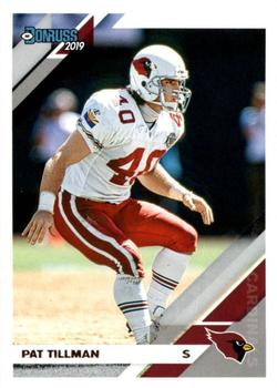 Pat Tillman 2021 NFL PRIZM Black and Red Checkerboard SSP CASE HIT Arizona  #83