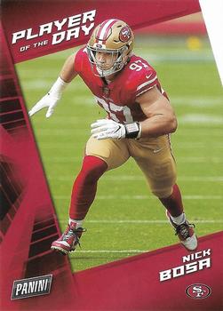 Nick Bosa 2021 Contenders Football Season Ticket Card #90 San Francisco  49ers