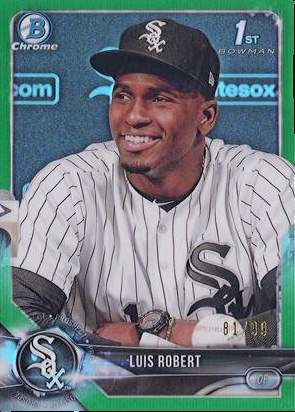 Luis Robert Cards: Values, Rookies | Collectibles.com