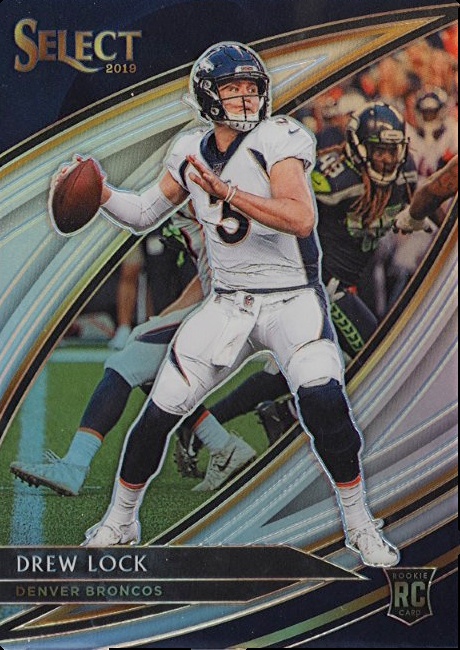 PANINI NFLカード SELECT PRIZM DREW LOCK DENVER BRONCOS 57/99 #244 送料無料 中古 IT1 2019 Panini Select Silver Prizm #244 Drew Lock Value null