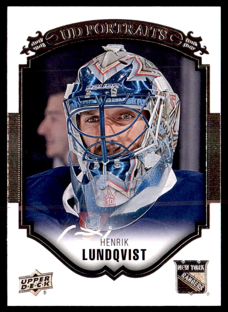 HENRIK LUNDQVIST 2005-06 UPPER DECK NHL POWER PLAY ROOKIE RC CARD #148