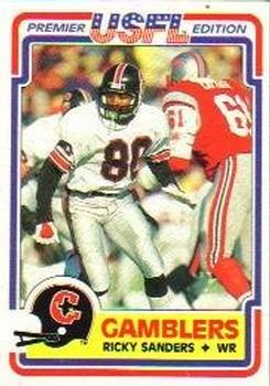 Ricky Sanders Gallery  Trading Card Database