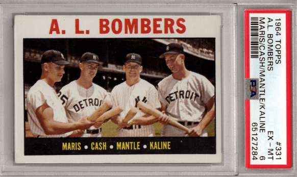 1964 Topps A.L Bombers #331 