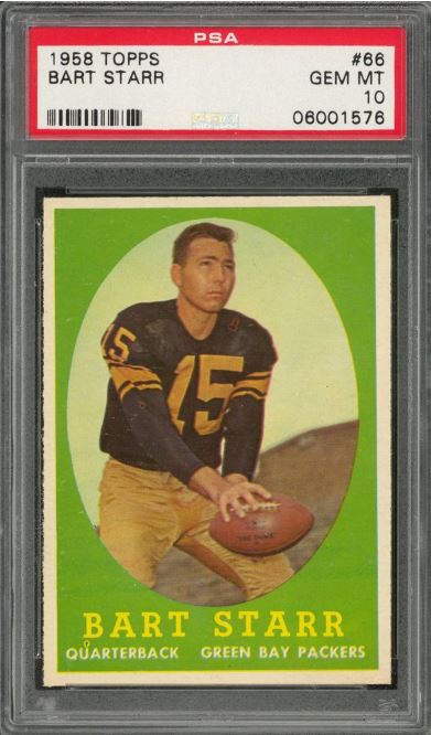 1958 Topps Bart Starr #66