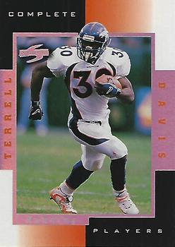 1995 Pinnacle Sport Flix Football Terrell Davis Rookie Card #145